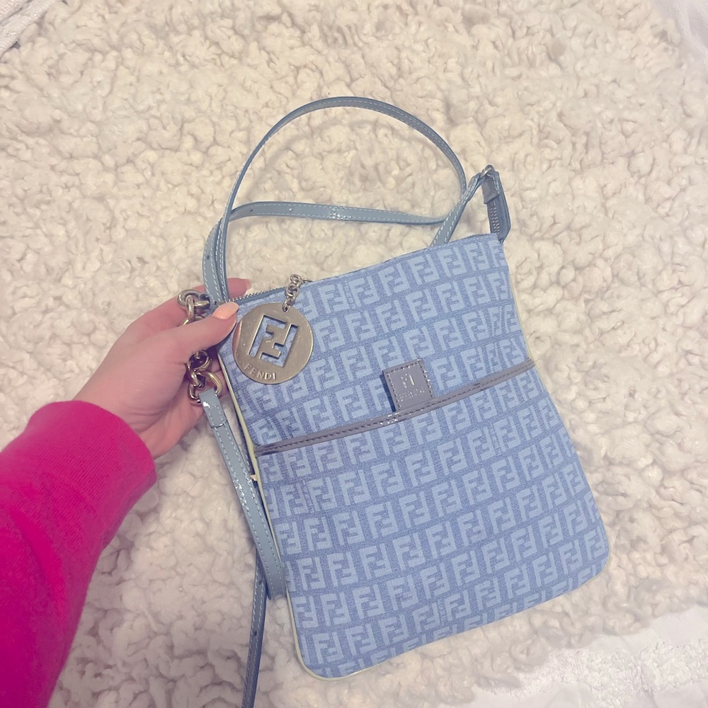 Authentic fendi cross body